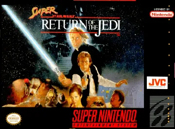 Super Star Wars - Return of the Jedi (USA) (Rev 1) box cover front